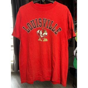 Vintage 90s Louisville Cardinals University Tee